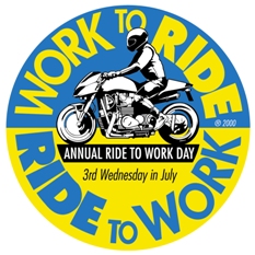 National Ride To Work Day for motorcyclists